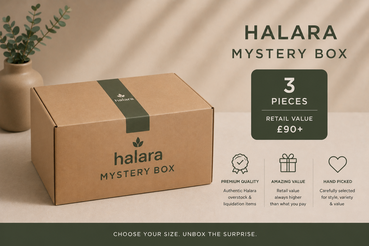 Halara Mystery Fashion Box (3 Items)