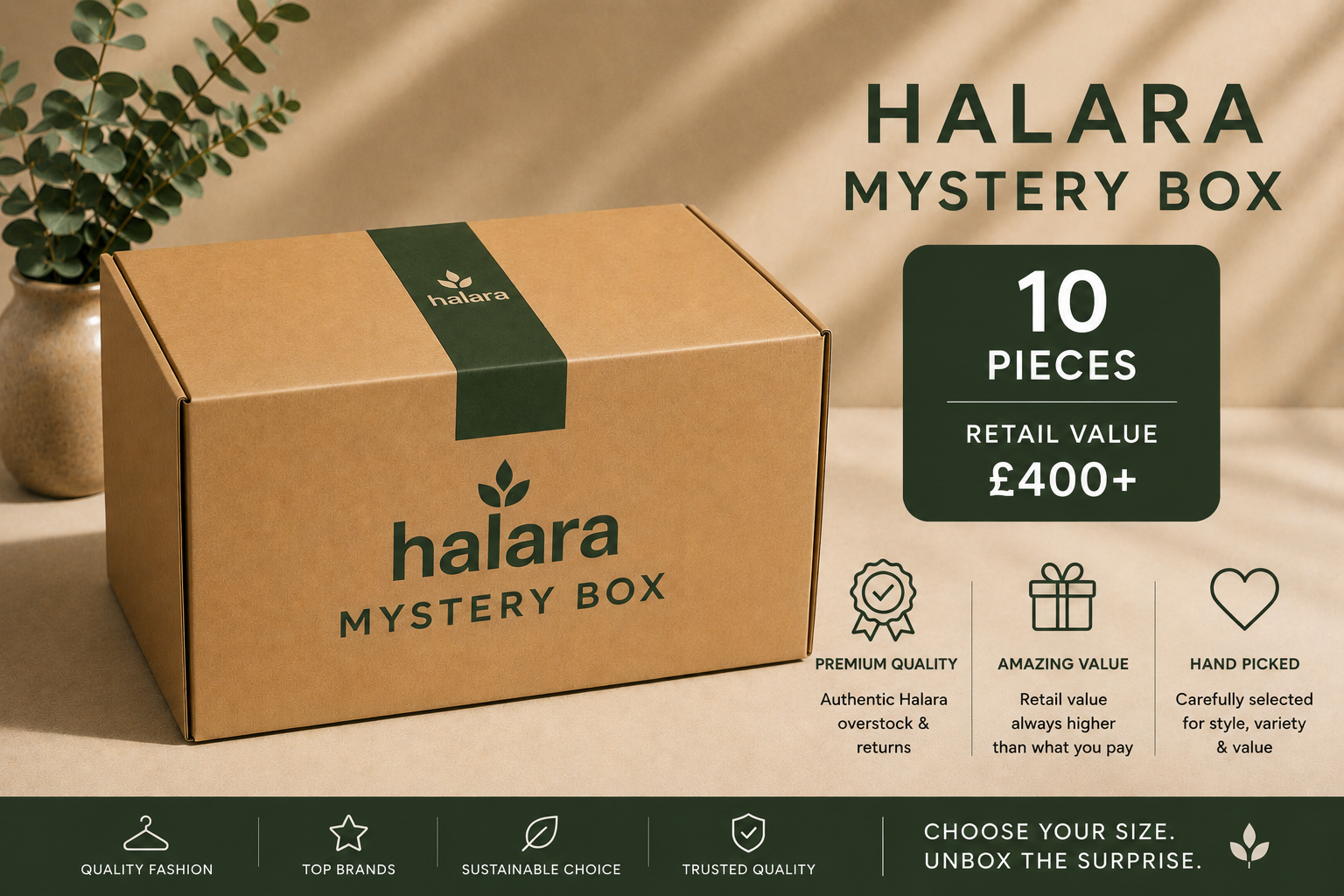 Halara Mystery Fashion Box (10 Items)